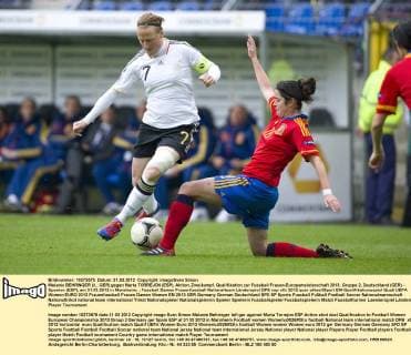 Football, Women, European Championship Quali, Germany - Spain 5:0