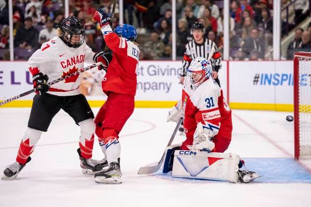 Ice Hockey, Women, World Championship, Czech Republic - Canada