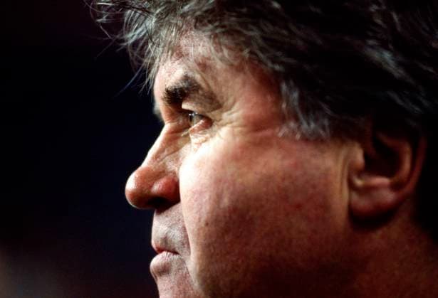 Amsterdam The Netherlands 11th March 2006. - football. Dutch eredivisie match AFC Ajax Amsterdam vs PSV Eindhoven. PSV coach Guus Hiddink Analogue image.
