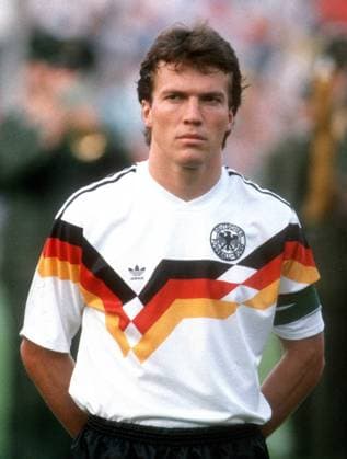 European Football Championship 1988 opening match BR Germany Italy in Düsseldorf 1 1 on 10 06 1988 Lothar Matthaeus GER HM