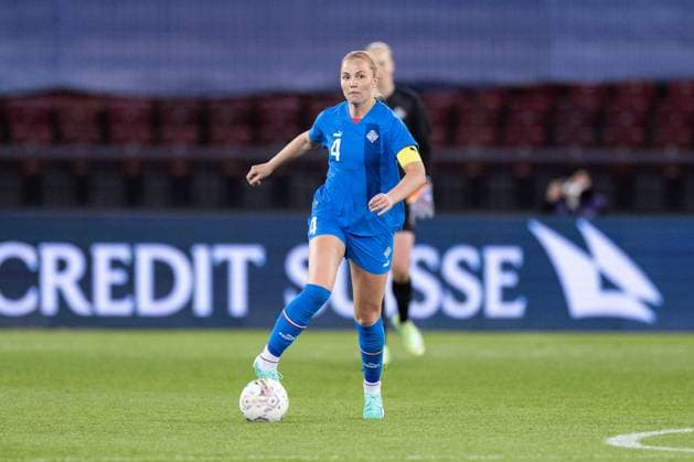 11.04.2023, Zurich, Letzigrund, Friendly Match: Switzerland - Iceland, 4 Glodis Perla Viggosdottir (Iceland) (Vedran Galijas SPP-JP) Copyright: xVedranxGalijasx xSPP-JPx spp-en-VeGa-JustPictures_JST834829