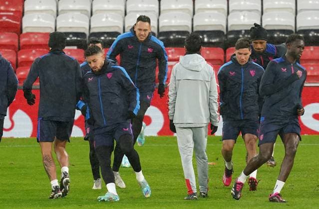 Football, EL, Sevilla FC, Training