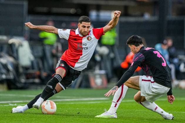Football, EL, Feyenoord Rotterdam - AS Roma