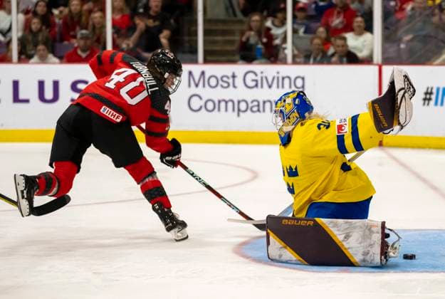 Ice Hockey, Women, World Championship, Canada - Sweden