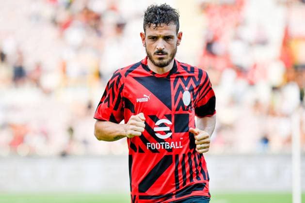 friendly football match - LR Vicenza vs AC Milan Milan s Alessandro Florenzi portrait during LR Vicenza vs AC Milan, friendly football match in Vicenza, Italy, August 06 2022 Vicenza Romeo Menti stadium Italy Copyright: xEttorexGriffonix xLiveMediax LPS_649018