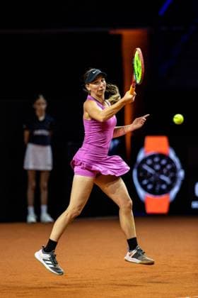 Tamara Korpatsch GER vs Cristina Bucsa ESP in picture Tamara Korpatsch GER Porsche Tennis Grand Prix GP Stuttgart 2023, Billie Jean King Cup, Porsche Arena, 17 04 2023 Porsche Tennis Grand Prix GP Stuttgart 2023 Porsche Arena, 17 04 2023 Stuttgart, Germany Copyright: xEibner-Pressefoto RogerxBuerkex EP_EER