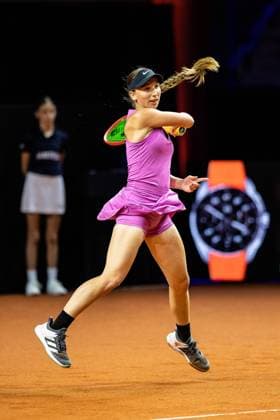 Tamara Korpatsch GER vs Cristina Bucsa ESP in picture Tamara Korpatsch GER Porsche Tennis Grand Prix GP Stuttgart 2023, Billie Jean King Cup, Porsche Arena, 17 04 2023 Porsche Tennis Grand Prix GP Stuttgart 2023 Porsche Arena, 17 04 2023 Stuttgart, Germany Copyright: xEibner-Pressefoto RogerxBuerkex EP_EER