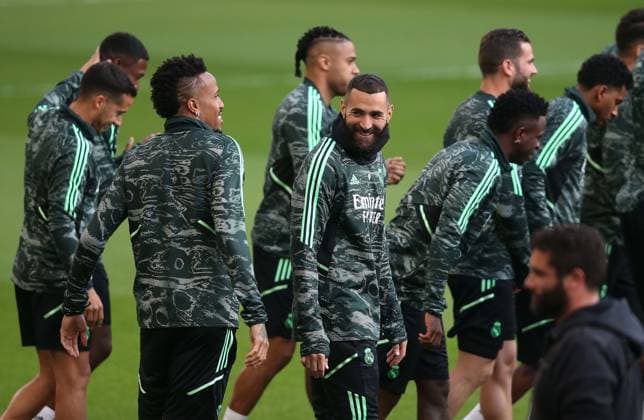 Football, CL, Real Madrid Training