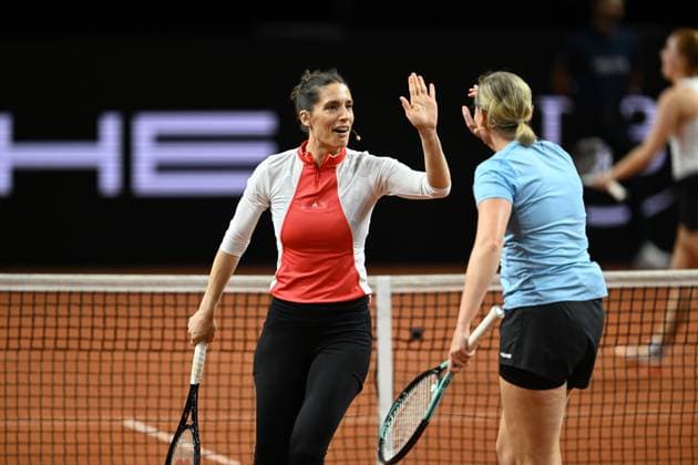 Porsche Tennis Grand Prix Andrea Petkovic, GER, Anna Lena Herzgerodt, GER