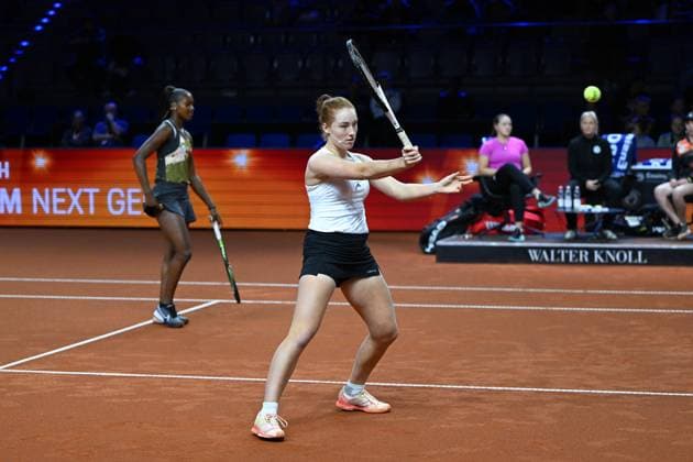 Porsche Tennis Grand Prix Noma Noah Akugue, GER, Ella Seidel, GER