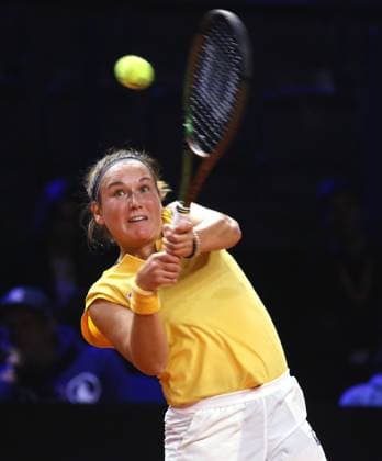 18 04 2023, Germany, Stuttgart, Porsche Tennis Grand Prix 2023, Ylena In Albon SUI