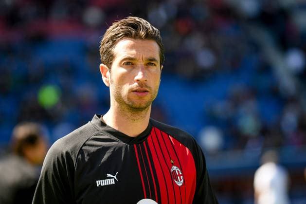 italian soccer Serie A match - Bologna FC vs AC Milan Milan s Antonio Mirante portrait during Bologna FC vs AC Milan, italian soccer Serie A match in Bologna, Italy, April 15 2023 Bologna Renato Dall Ara stadium Italy Copyright: xEttorexGriffonix xLiveMediax LPS_905131