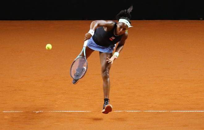 19 04 2023, Germany, Stuttgart, Porsche Tennis Grand Prix 2023, Coco Gauff USA