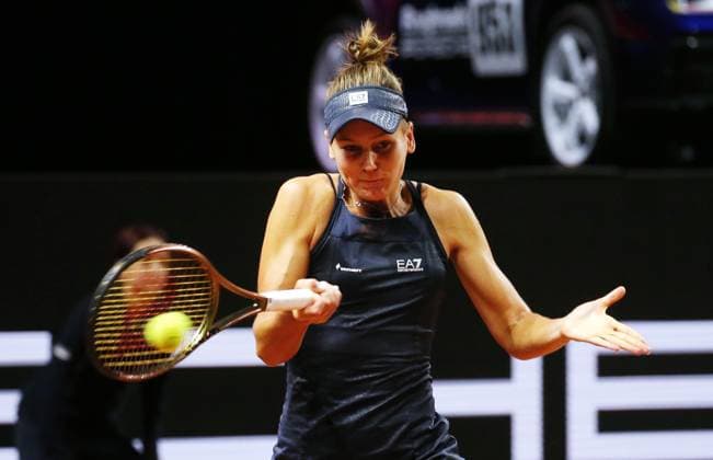 19 04 2023, Germany, Stuttgart, Porsche Tennis Grand Prix 2023, Veronika Kudermetova