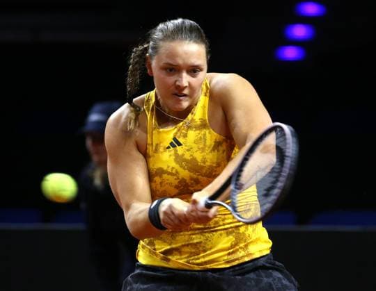 19 04 2023, Germany, Stuttgart, Porsche Tennis Grand Prix 2023, Jule Niemeier GER