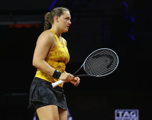 19 04 2023, Germany, Stuttgart, Porsche Tennis Grand Prix 2023, Jule Niemeier GER