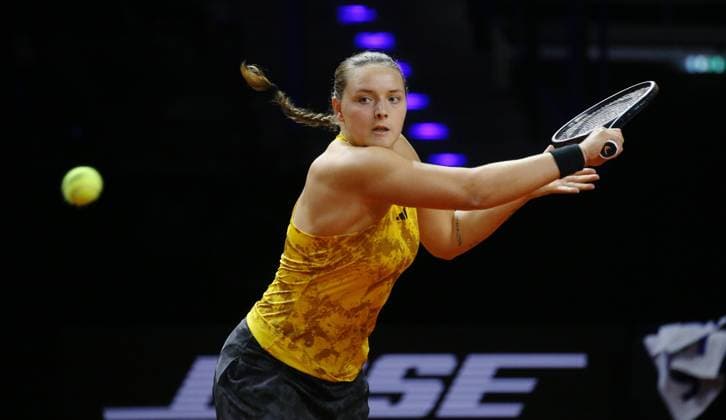 19 04 2023, Germany, Stuttgart, Porsche Tennis Grand Prix 2023, Jule Niemeier GER