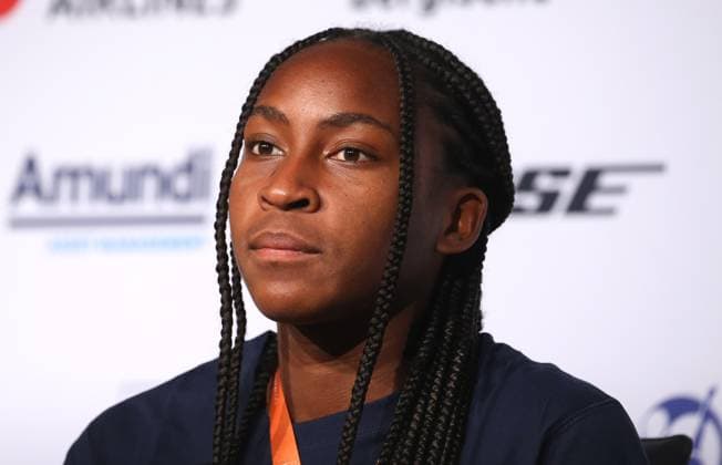 19 04 2023, Germany, Stuttgart, Porsche Tennis Grand Prix 2023, Coco Gauff USA j