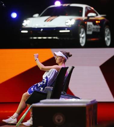 19 04 2023, Germany, Stuttgart, Porsche Tennis Grand Prix 2023, Feature Barbora Krejcikova