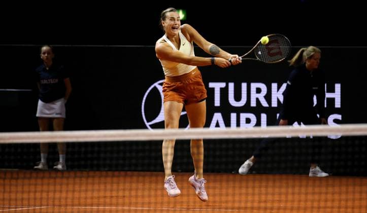 19 04 2023, Germany, Stuttgart, Porsche Tennis Grand Prix 2023, Aryna Sabalenka