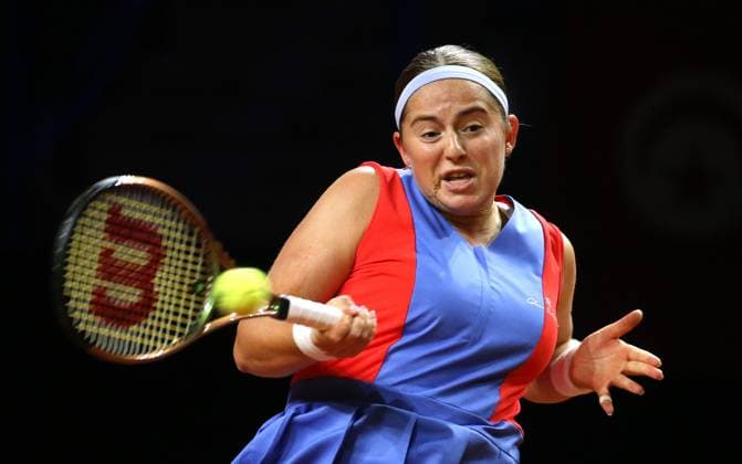 19 04 2023, Germany, Stuttgart, Porsche Tennis Grand Prix 2023, Jelena Ostapenko