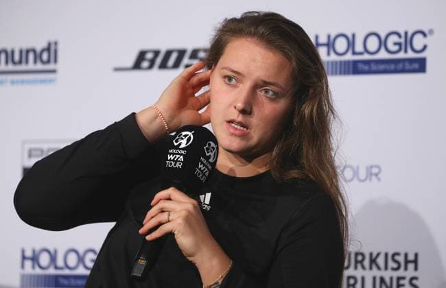 19 04 2023, Germany, Stuttgart, Porsche Tennis Grand Prix 2023, Jule Niemeier GER