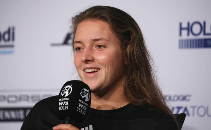 19 04 2023, Germany, Stuttgart, Porsche Tennis Grand Prix 2023, Jule Niemeier GER