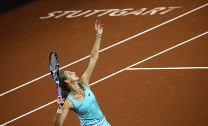 Tennis, WTA Tournament in Stuttgart