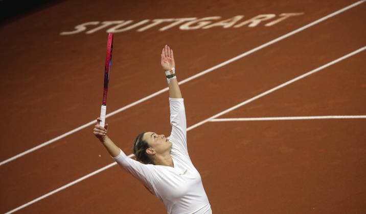 Stuttgart , Porsche Tennis Grand Prix , Donna Vekic CRO