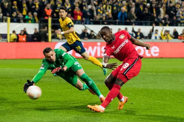 Football, EL, Royal Union Saint-Gilloise - Bayer Leverkusen