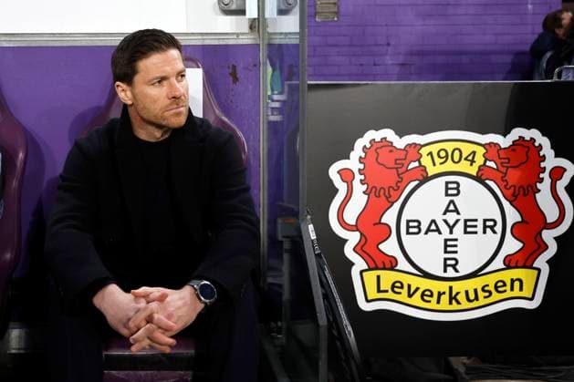 ANDERLECHT, BELGIUM - APRIL 20 : Alonso Xabi head coach of Bayer Leverkusen during the UEFA Europa League Quarter-finals, 2nd leg match between Union SG and Bayer Leverkusen at the Anderlecht stadium on April 20, 2023 in Anderlecht, Belgium, 20 04 2023 ( Union SG v Bayer Leverkusen - UEFA Europa League PhotoNews Panoramic 