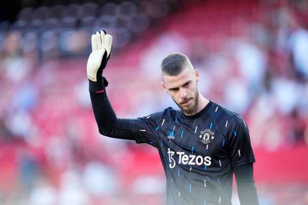 Sevilla FC v Manchester United, ManU Quarterfinal Second Leg - UEFA Europa League David de Gea goalkeeper of Manchester United and Spain during the UEFA Europa League quarterfinal second leg match between Sevilla FC and Manchester United at Estadio Ramon Sanchez Pizjuan on April 20, 2023 in Seville, Spain. Seville Madrid Spain  Copyright: xJosexBretonx originalFilename:breton-sevillaf230420_npNuG.jpg