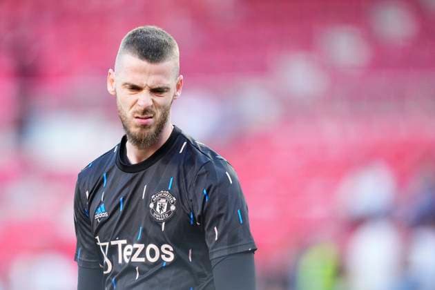 Sevilla FC v Manchester United, ManU Quarterfinal Second Leg - UEFA Europa League David de Gea goalkeeper of Manchester United and Spain during the UEFA Europa League quarterfinal second leg match between Sevilla FC and Manchester United at Estadio Ramon Sanchez Pizjuan on April 20, 2023 in Seville, Spain. Seville Madrid Spain  Copyright: xJosexBretonx originalFilename:breton-sevillaf230420_npQ8O.jpg