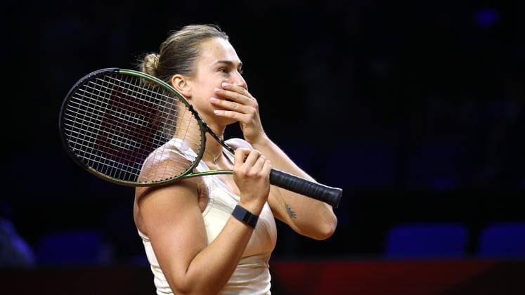 21 04 2023, Germany, Stuttgart, Porsche Tennis Grand Prix 2023, Aryna Sabalenka
