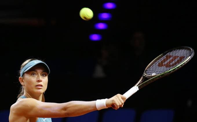 21 04 2023, Germany, Stuttgart, Porsche Tennis Grand Prix 2023, Paula Badosa ESP