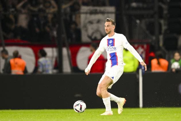 Fabian Ruiz Pena (psg) FOOTBALL : Angers vs PSG - Ligue1 - 21 04 2023 JBAutissier Panoramic 