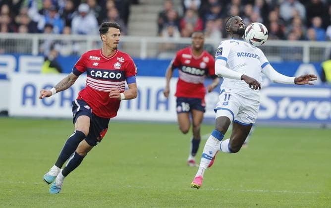 Football, AJ Auxerre - OSC Lille