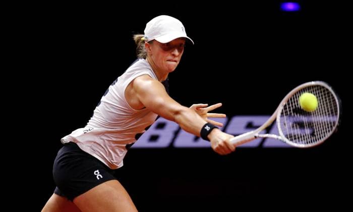 23 04 2023, Germany, Stuttgart, Porsche Tennis Grand Prix 2023 Final, Iga Swiatek POL