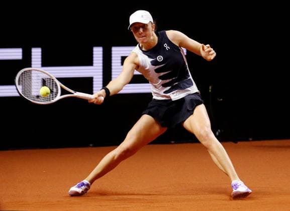 23 04 2023, Germany, Stuttgart, Porsche Tennis Grand Prix 2023 Final, Iga Swiatek POL