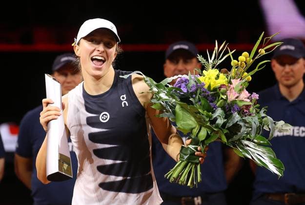 Tennis, WTA Tournament in Stuttgart, Winner Iga Swiatek