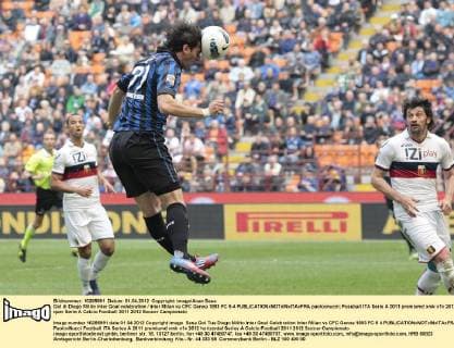 Football, Italy, Serie A, Inter Milan - CFC Genoa 5:4