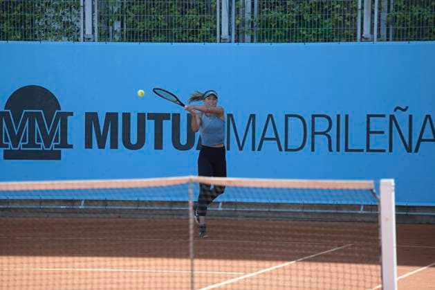 RECORD DATE NOT STATED 2023 Mutua Madrid Open Paula Badosa during the training at the Mutua Madrid Open 2023 tennis tournament on April 24, 2023 at Caja Magica stadium in Madrid, Spain. madrid Spain  Copyright: xJuanxCarlosxLucasx originalFilename:lucas-notitle230424_npvx1.jpg