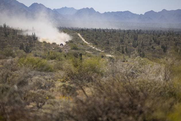 200 LOEB Sebastien (fra), LURQUIN Fabian (bel), Bahrain Raid Xtreme, Prodrive Hunter, FIA W2RC, action during the Stage 2 of the Sonora Rally 2023, 3rd round of the 2023 World Rally-Raid Championship, between Hermosillo and Penasco on April 25th, 2023 in Penasco, Mexico - AUTO - W2RC - SONORA RALLY 2023 DPPI Panoramic  05323003__DE_7184
