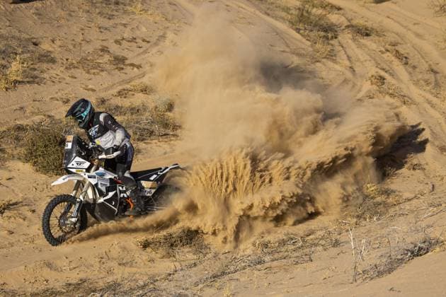 96 ARGUBRIGHT Jacob (usa), Duust Diverse Racing, KTM 450 Rally, FIM W2RC, action during the Stage 3 of the Sonora Rally 2023, 3rd round of the 2023 World Rally-Raid Championship, around Penasco on April 26th, 2023 in Penasco, Mexico - AUTO - W2RC - SONORA RALLY 2023 DPPI Panoramic  05323003__DE_7883