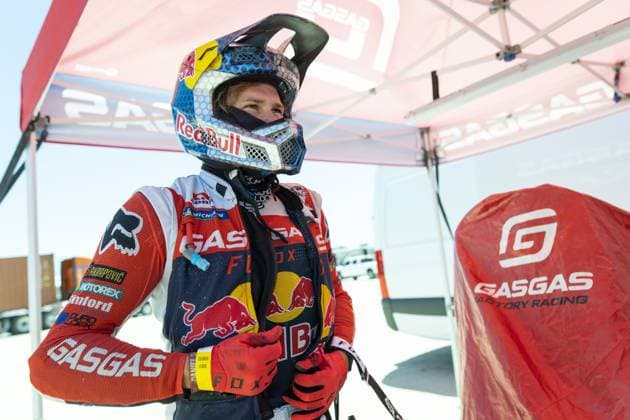 SANDERS Daniel (aus), Red Bull GasGas Factory, GasGas 450 Rally Factory, FIM W2RC, portrait during the Stage 3 of the Sonora Rally 2023, 3rd round of the 2023 World Rally-Raid Championship, around Penasco on April 26th, 2023 in Penasco, Mexico - AUTO - W2RC - SONORA RALLY 2023 DPPI Panoramic  05323003__DE_8378