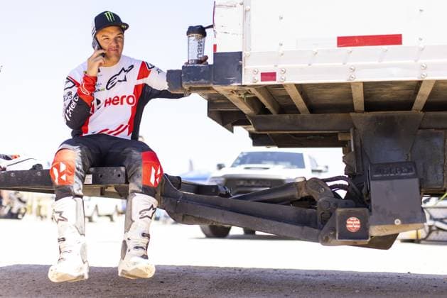 BRABEC Ricky (usa), Monster Energy Honda Team, Honda CRF 450 Rally, FIM W2RC, portrait during the Stage 3 of the Sonora Rally 2023, 3rd round of the 2023 World Rally-Raid Championship, around Penasco on April 26th, 2023 in Penasco, Mexico - AUTO - W2RC - SONORA RALLY 2023 DPPI Panoramic  05323003__DE_6263