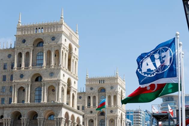 Track impression, F1 Grand Prix of Azerbaijan at Baku City Circuit on April 27, 2023 in Baku, Azerbaijan Photo by HOCH ZWEI Baku Azerbaijan
