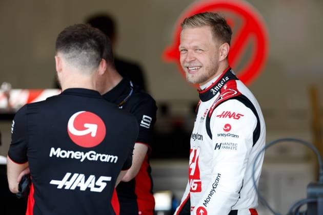MAGNUSSEN Kevin (den), Haas F1 Team VF-23 Ferrari, portrait during the Formula 1 Azerbaijan Grand Prix 2023, 4th round of the 2023 Formula One World Championship, WM, Weltmeisterschaft from April 28 to 30, 2023 on the Baku City Circuit, in Baku, Azerbaijan - F1 - AZERBAIJAN GRAND PRIX 2023 DPPI Panoramic  00122008_F12023GP04AZE_JK000044