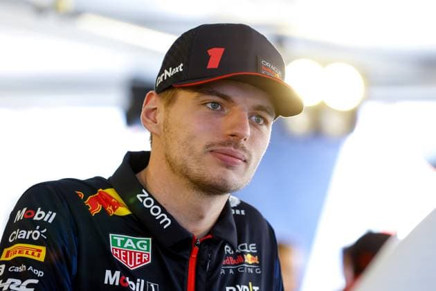 VERSTAPPEN Max (ned), Red Bull Racing RB19, portrait during the Formula 1 Azerbaijan Grand Prix 2023, 4th round of the 2023 Formula One World Championship, WM, Weltmeisterschaft from April 28 to 30, 2023 on the Baku City Circuit, in Baku, Azerbaijan - F1 - AZERBAIJAN GRAND PRIX 2023 DPPI Panoramic  00122008_F12023GP04AZE_JK000425