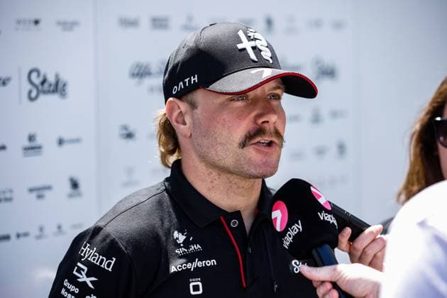 77 Valtteri Bottas FIN, Alfa Romeo F1 Team Stake , F1 Grand Prix of Azerbaijan at Baku City Circuit on April 27, 2023 in Baku, Azerbaijan Photo by HOCH ZWEI Baku Azerbaijan